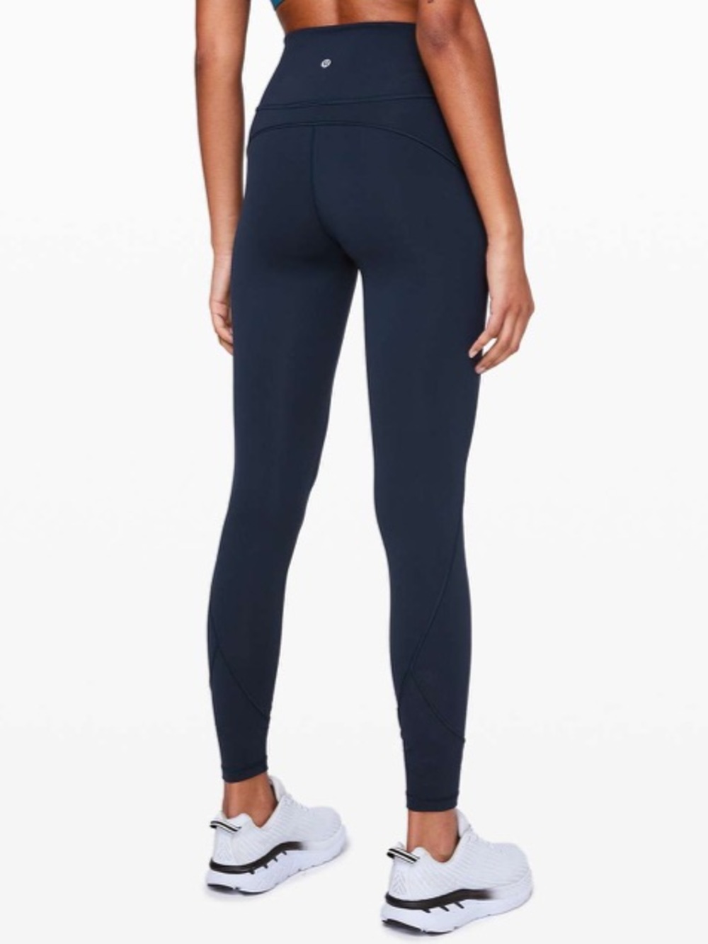Lululemon in movement leggings 28” true navy size 6